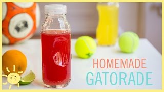 EAT  Homemade Gatorade [upl. by Ahgem800]