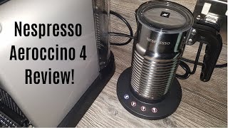 Nespresso Aeroccino 4 Milk Frother Review  Worth upgrading from the Aeroccino 3 [upl. by Aeneas]