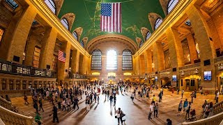 Walking Tour of Grand Central Terminal — New York City 【4K】🇺🇸 [upl. by Xylia]