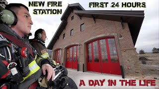 First 24 Hours in a New Fire Station  A Day in the Life [upl. by Elyn802]