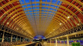 A Walk Around Londons Paddington Railway Station [upl. by Adnawt]