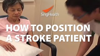 How To Position A Stroke Patient [upl. by Mok172]