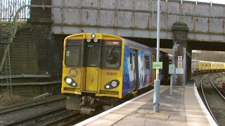 Half an Hour at 216  Birkenhead North Station 1022017  Class 507 508 terminus [upl. by Galina]